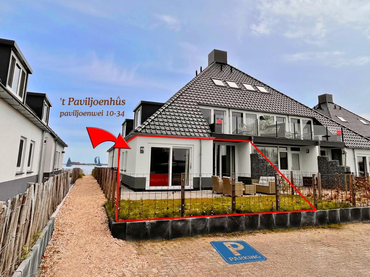 'T Paviljoenhus Bij Sneekermeer Offingawier Exterior foto